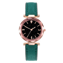 Load image into Gallery viewer, Green Stary Sky  Women Wristwatch