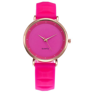 Purple Women Wristwatch