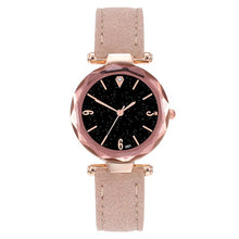 Load image into Gallery viewer, Pink starry sky Women Wristwatch