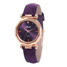 Load image into Gallery viewer, Luxury Purple Women Wristwatch